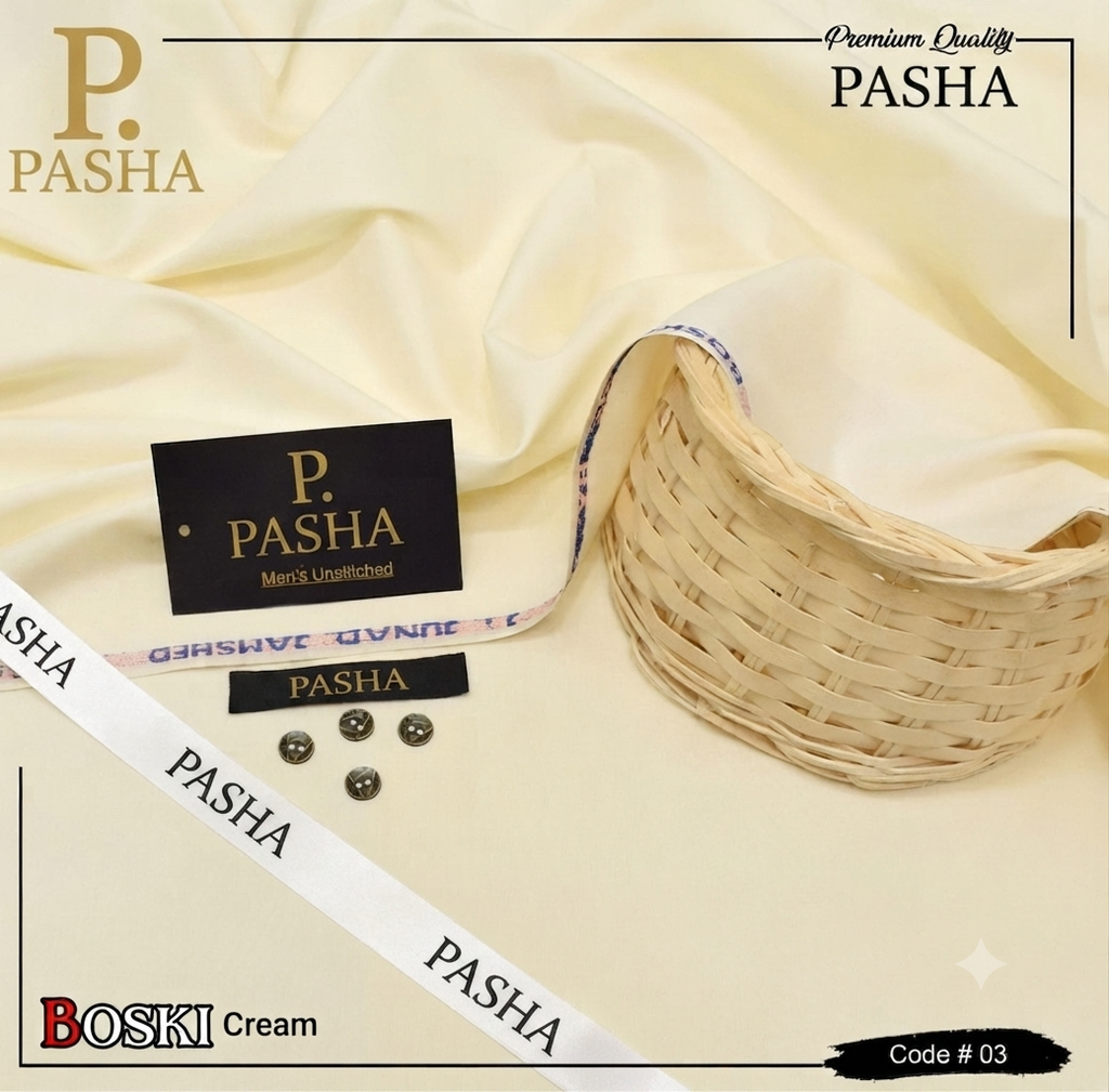 Pasha Signature Unstitched Boski Suit Collection