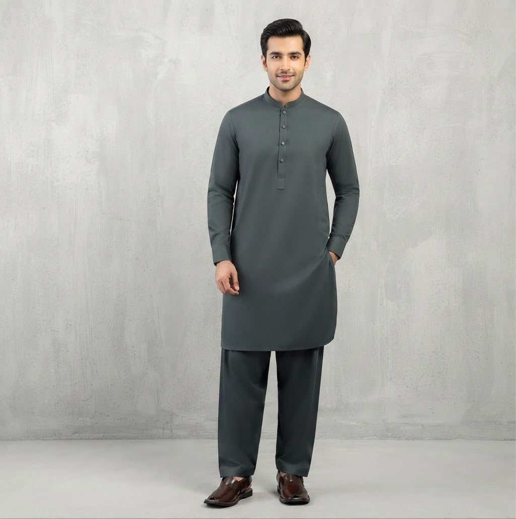 Premium Wash & Wear Men's Shalwar Kameez Fabric