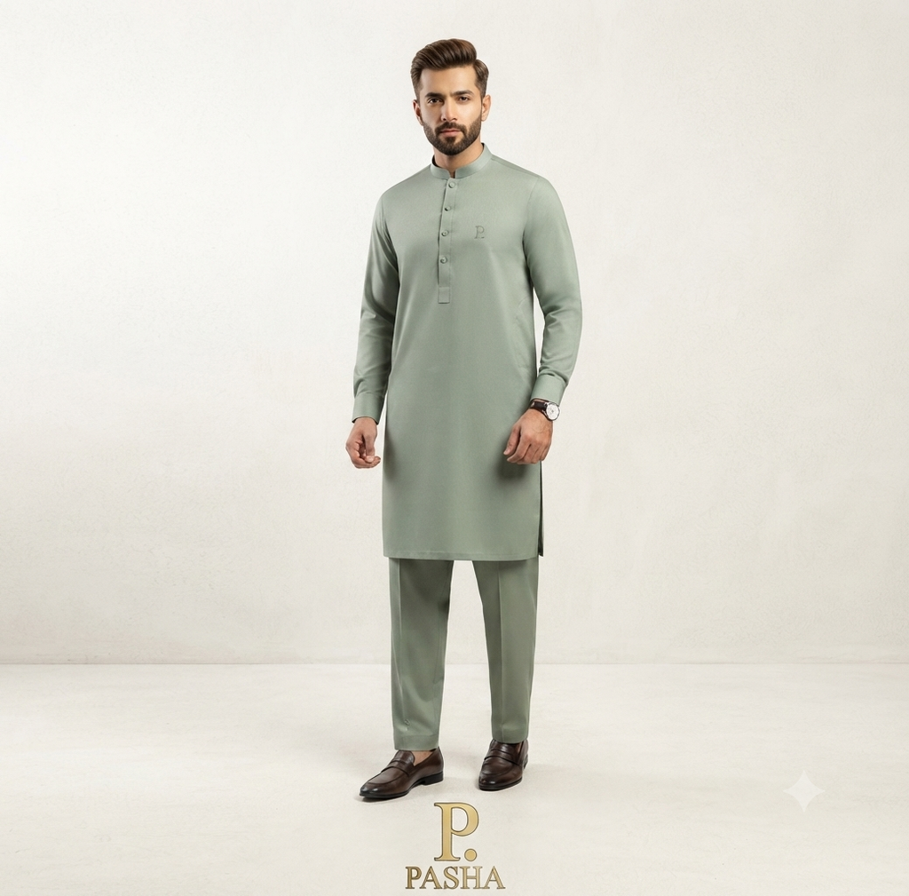 Pasha Executive Formal Shalwar Kameez Fabric