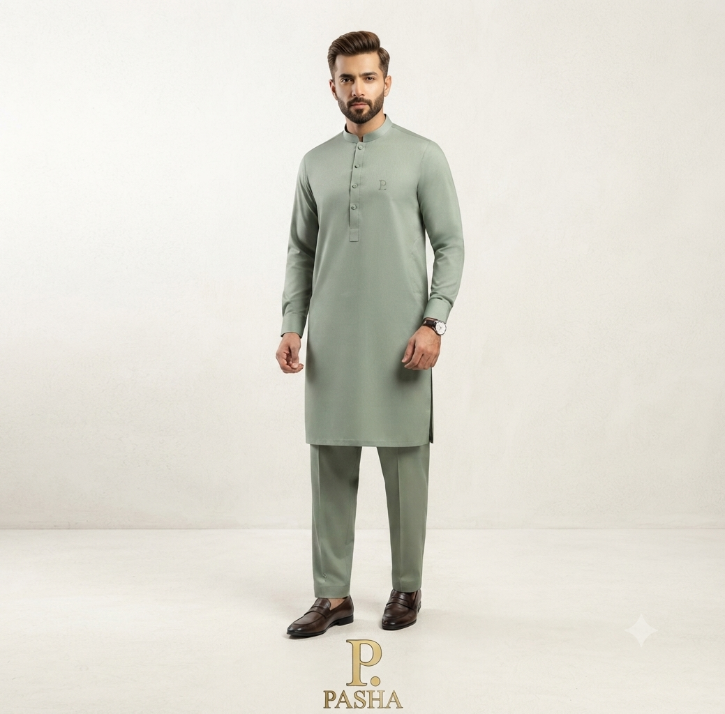 Pasha Executive Formal Shalwar Kameez Fabric