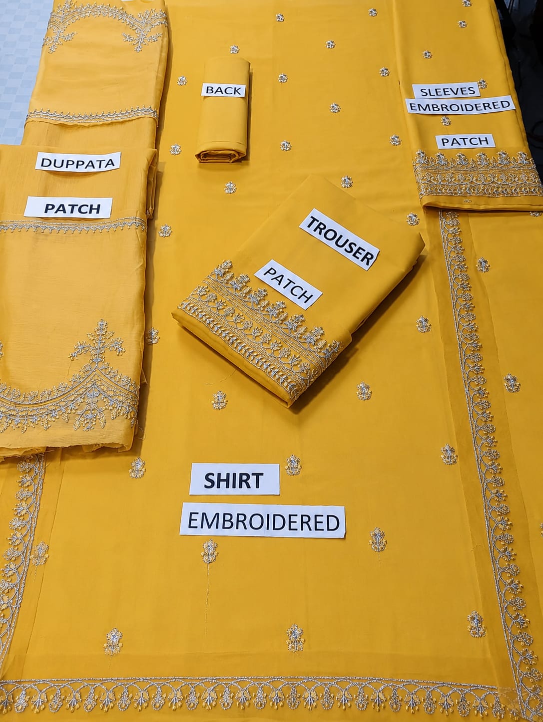 Dyot | 3-Piece Embroidered Unstitched Summer Suit