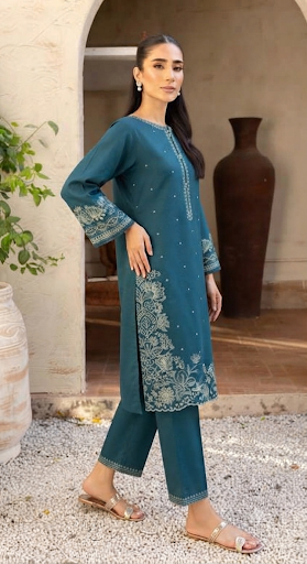 Exquisite Designer Embroidered Suit | Premium Formal Wear Collection