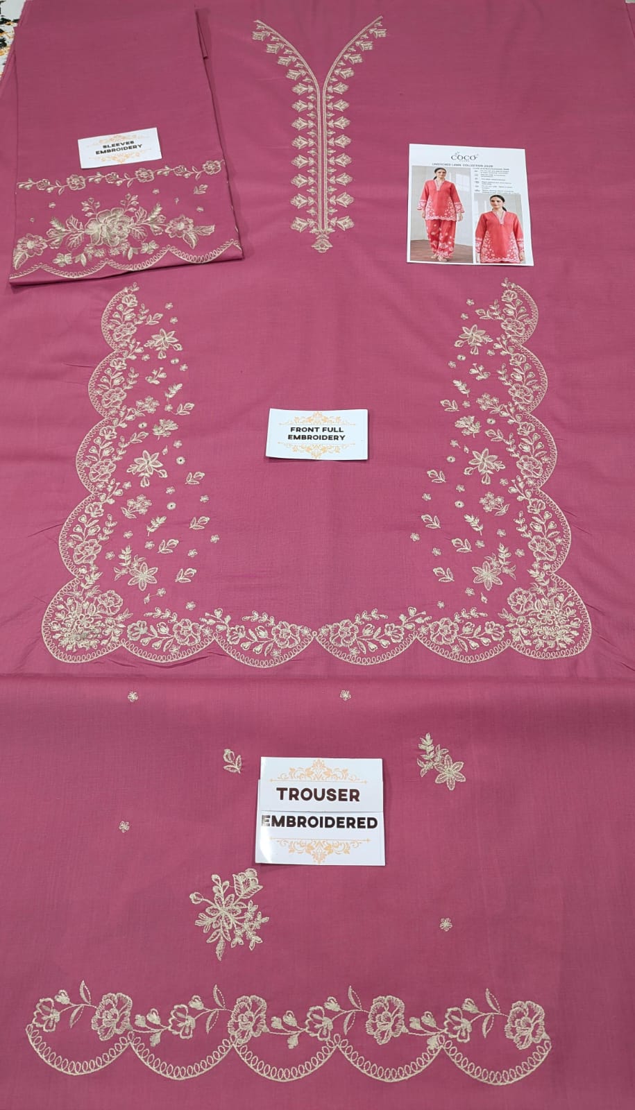 Exquisite Designer Embroidered Suit | Premium Formal Wear Collection