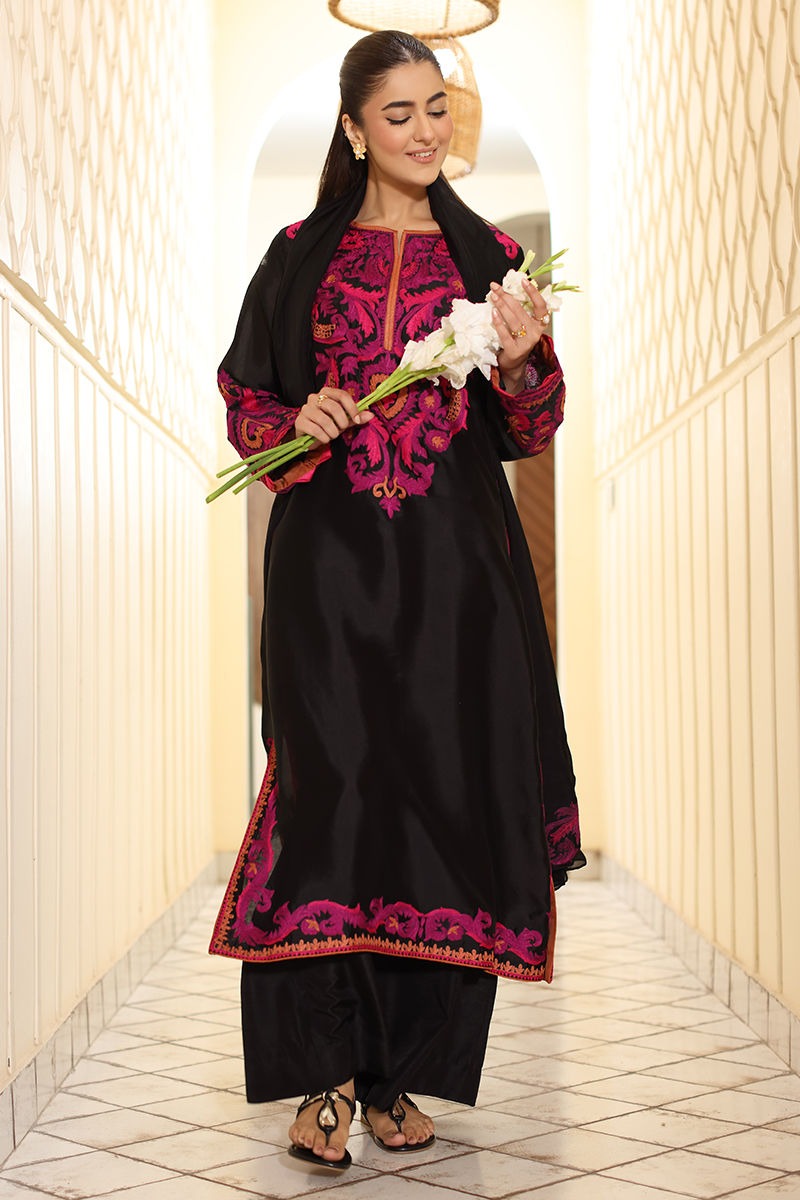 Nisa | 3-Piece Embroidered Unstitched Summer Suit