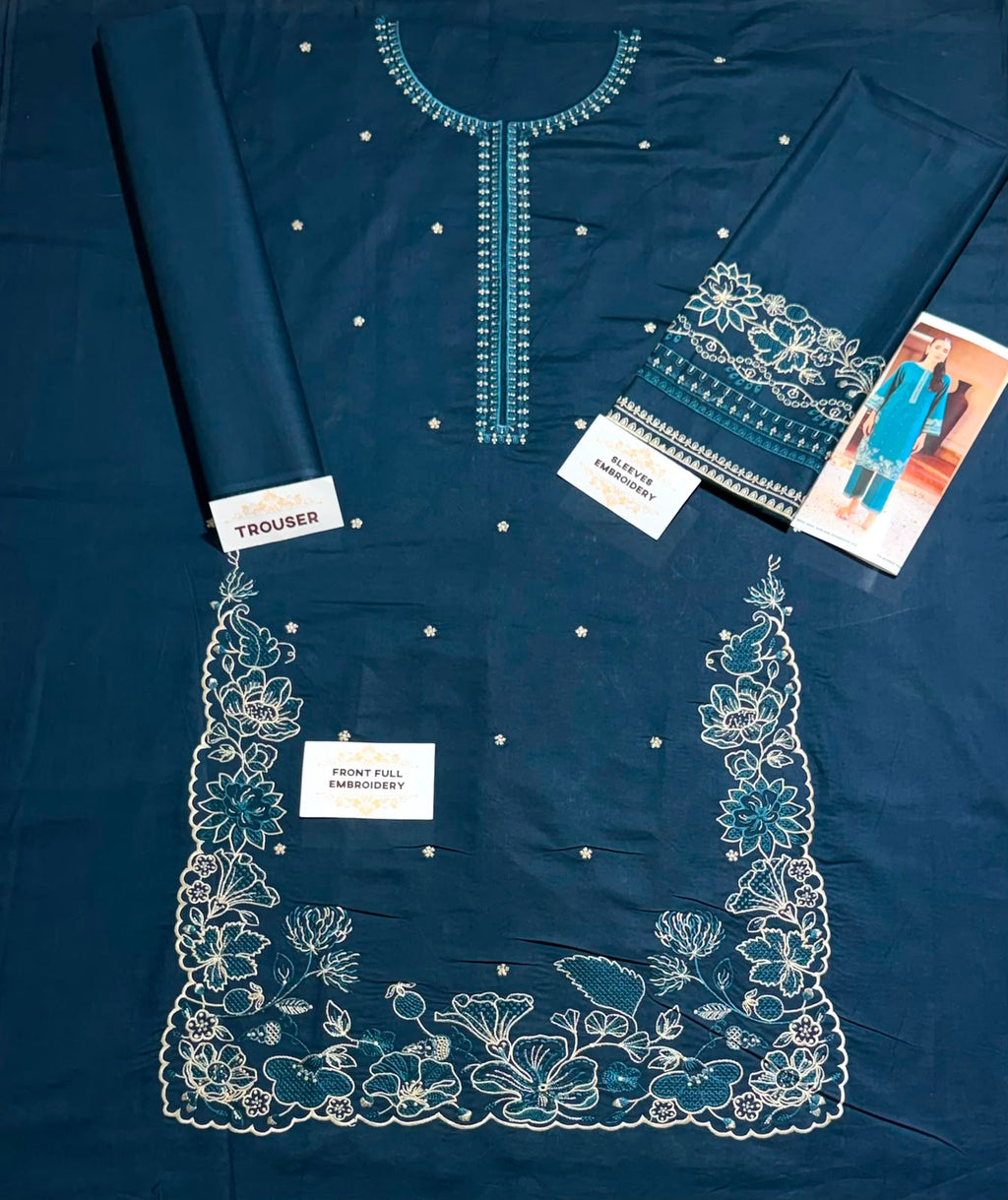 Exquisite Designer Embroidered Suit | Premium Formal Wear Collection