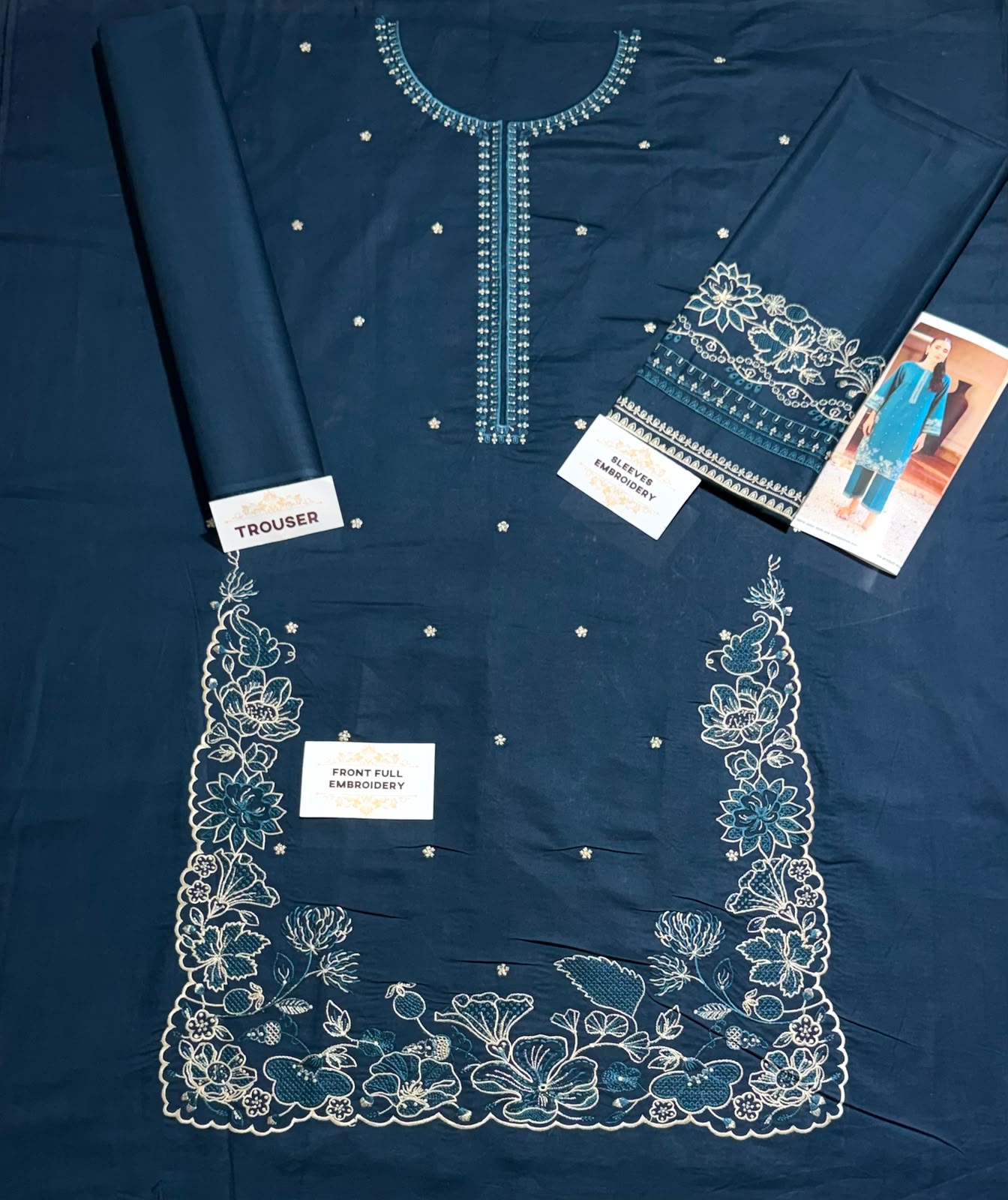 Exquisite Designer Embroidered Suit | Premium Formal Wear Collection