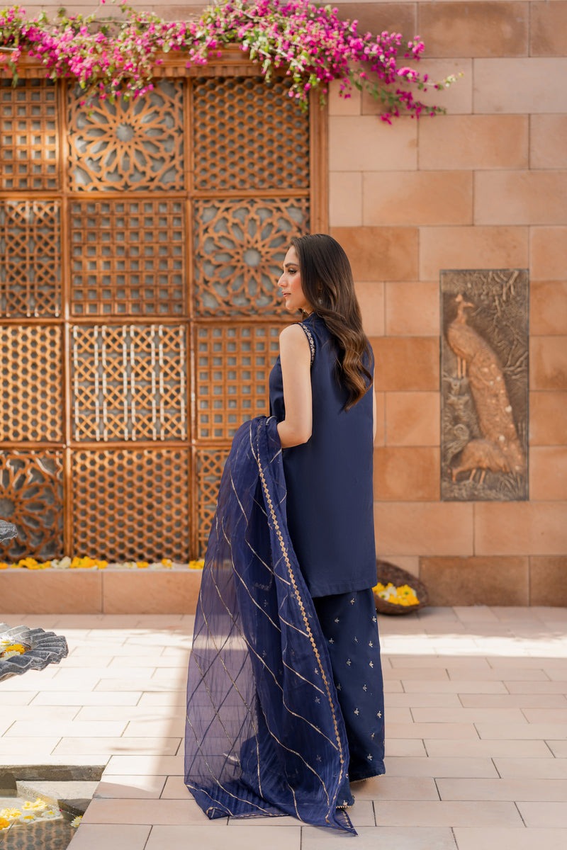 Baroque | 3-Piece Sequence Embroidered Unstitched Summer Suit