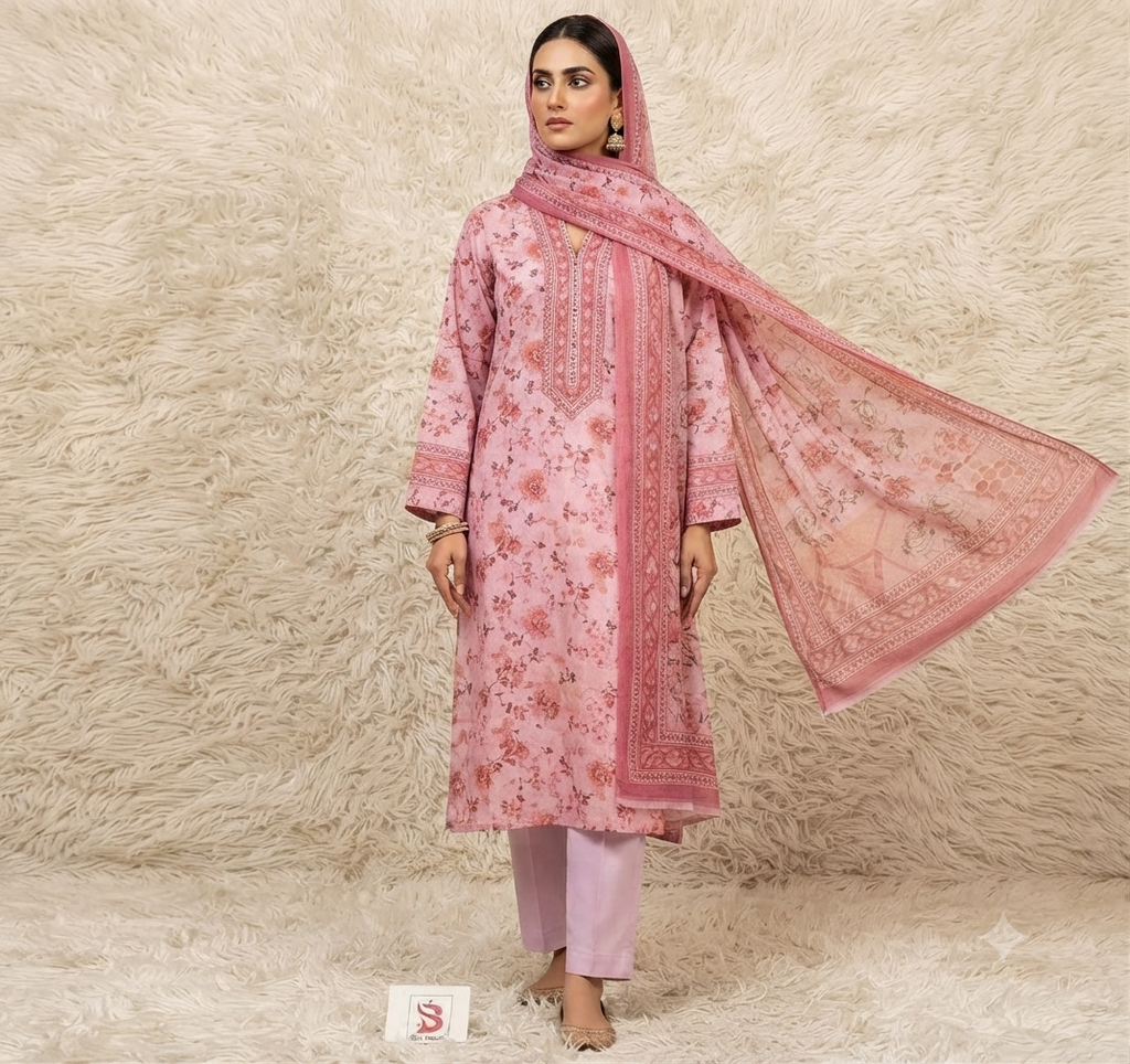 Bin Saeed 2026 Original Lawn Collection | 8-Meter Cutting | Premium Digital Prints