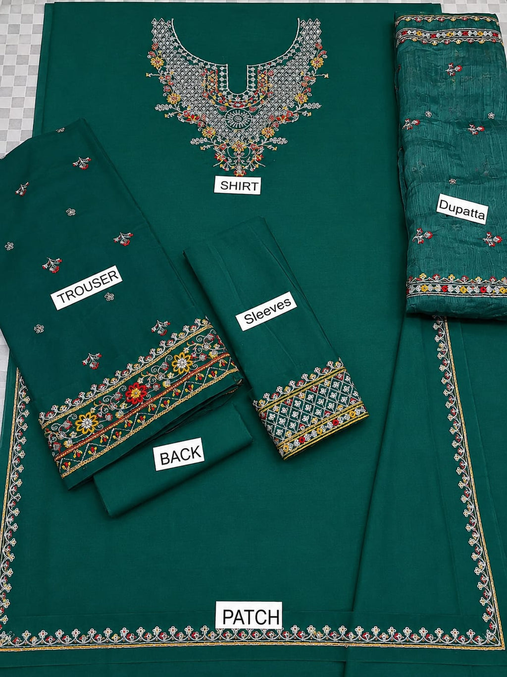 Batik | 3-Piece Embroidered Unstitched Lawn Suit