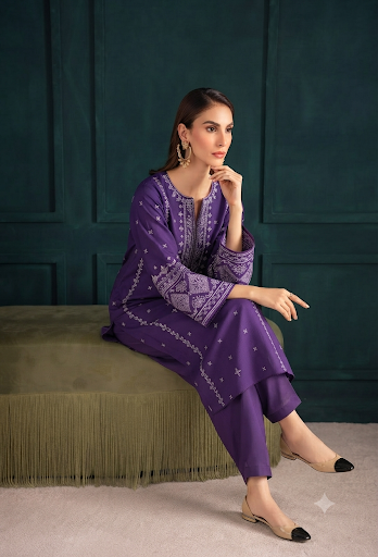Exquisite Designer Embroidered Suit | Premium Formal Wear Collection