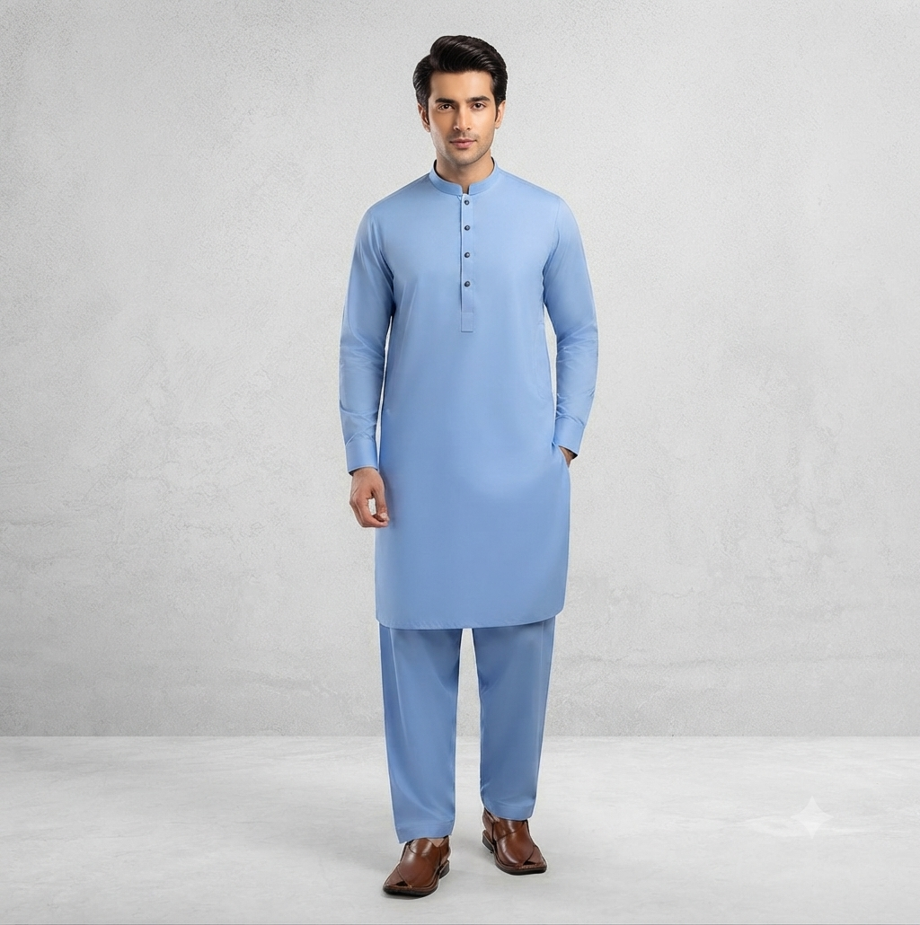 Contemporary Men's Casual & Festive Shalwar Kameez