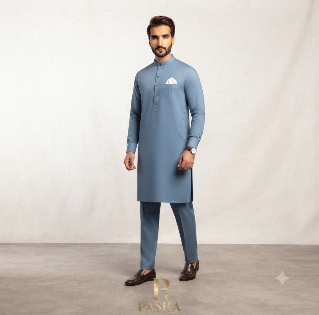 Pasha Executive Formal Shalwar Kameez Fabric