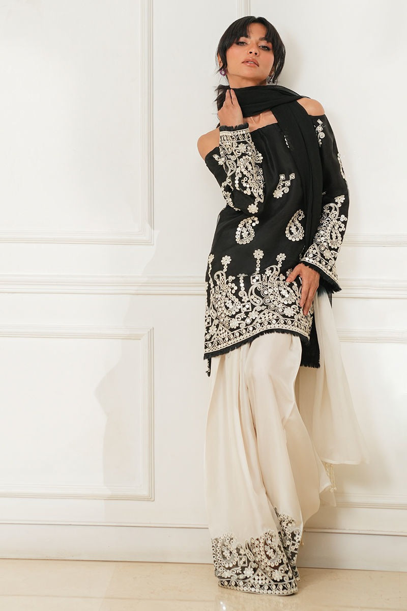 Nisa | 3-Piece Embroidered Unstitched Summer Suit