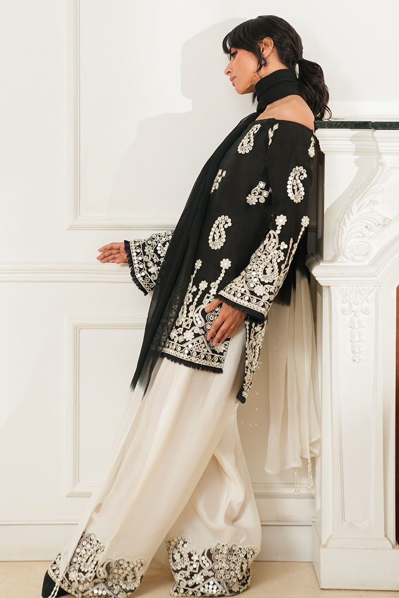 Nisa | 3-Piece Embroidered Unstitched Summer Suit