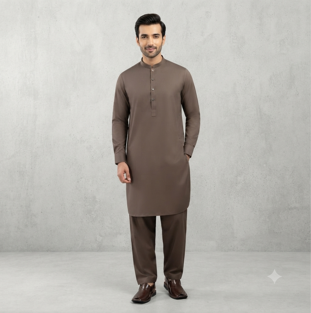 Contemporary Men's Casual & Festive Shalwar Kameez