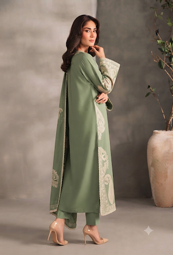 Exquisite Designer Embroidered Suit | Premium Formal Wear Collection