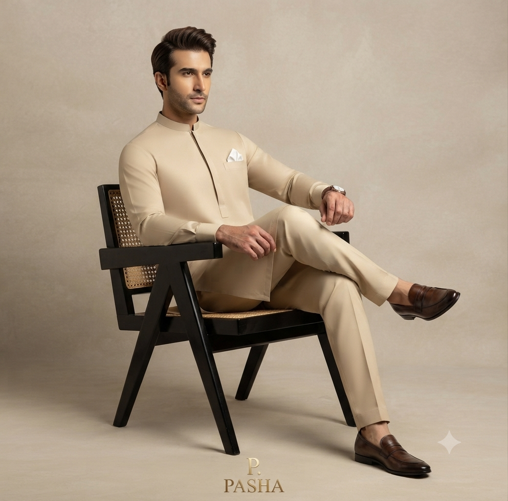 Pasha Classic Wash & Wear Men's Ensemble