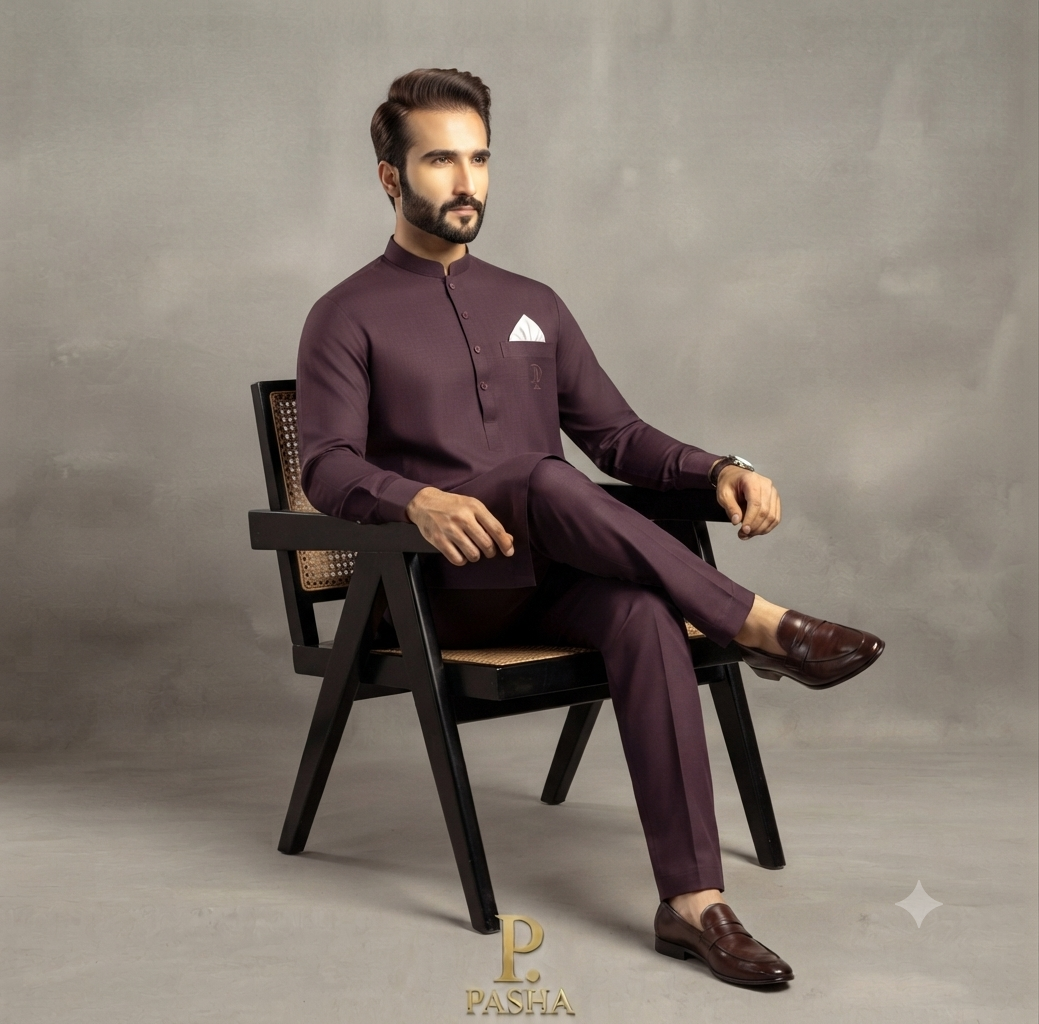 Pasha Executive Formal Shalwar Kameez Fabric