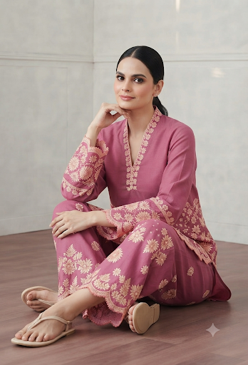 Exquisite Designer Embroidered Suit | Premium Formal Wear Collection