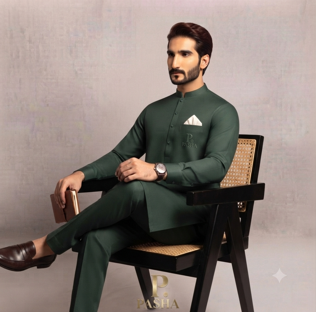 Pasha Executive Formal Shalwar Kameez Fabric