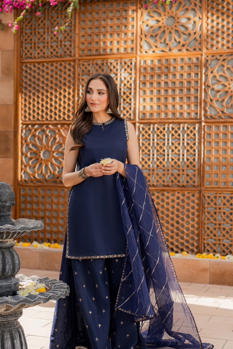 Baroque | 3-Piece Sequence Embroidered Unstitched Summer Suit