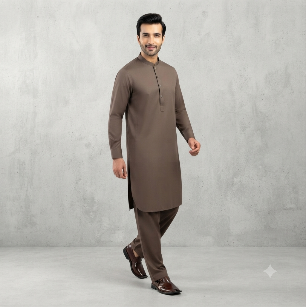 Contemporary Men's Casual & Festive Shalwar Kameez