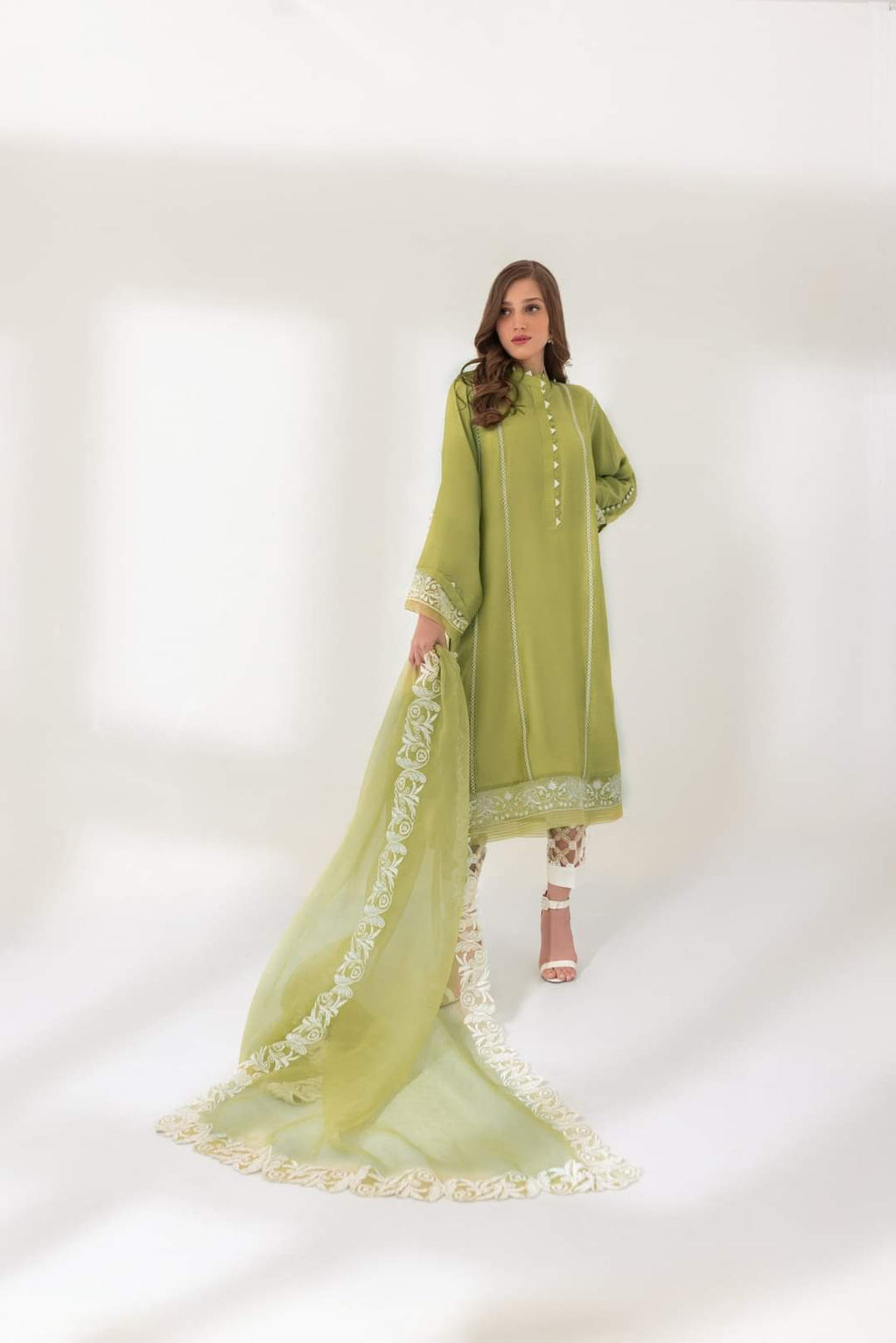 Sunia Manahil | 3-Piece Embroidered Unstitched Summer Suit