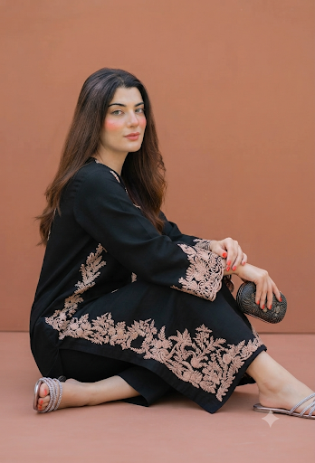 Luxury Heavy Embroidered Festive Suit | Heirloom Collection