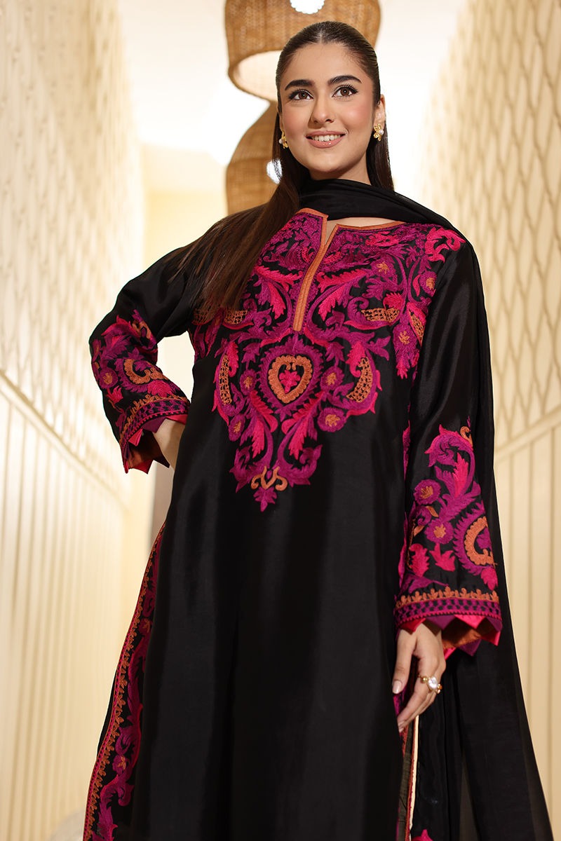 Nisa | 3-Piece Embroidered Unstitched Summer Suit