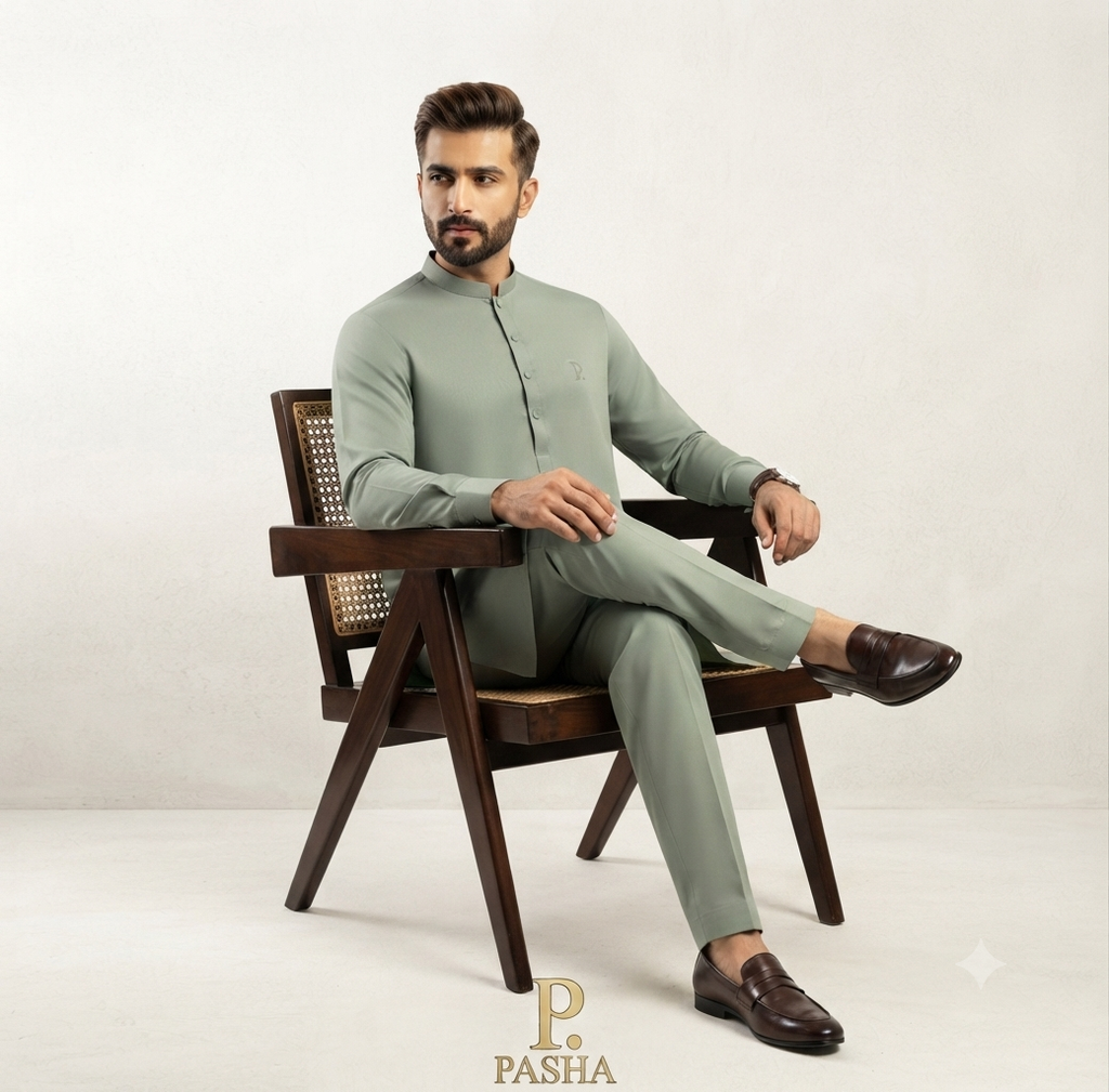 Pasha Executive Formal Shalwar Kameez Fabric