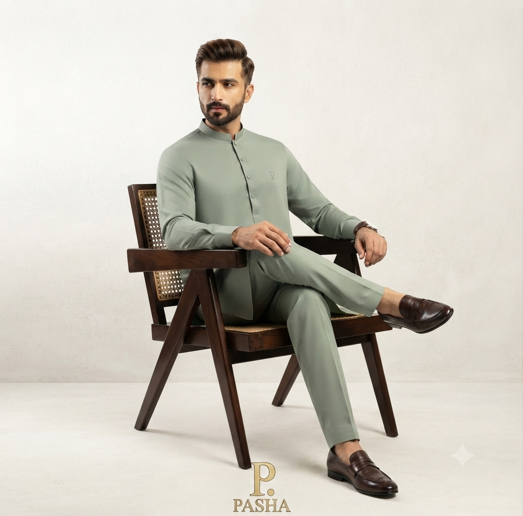 Pasha Executive Formal Shalwar Kameez Fabric