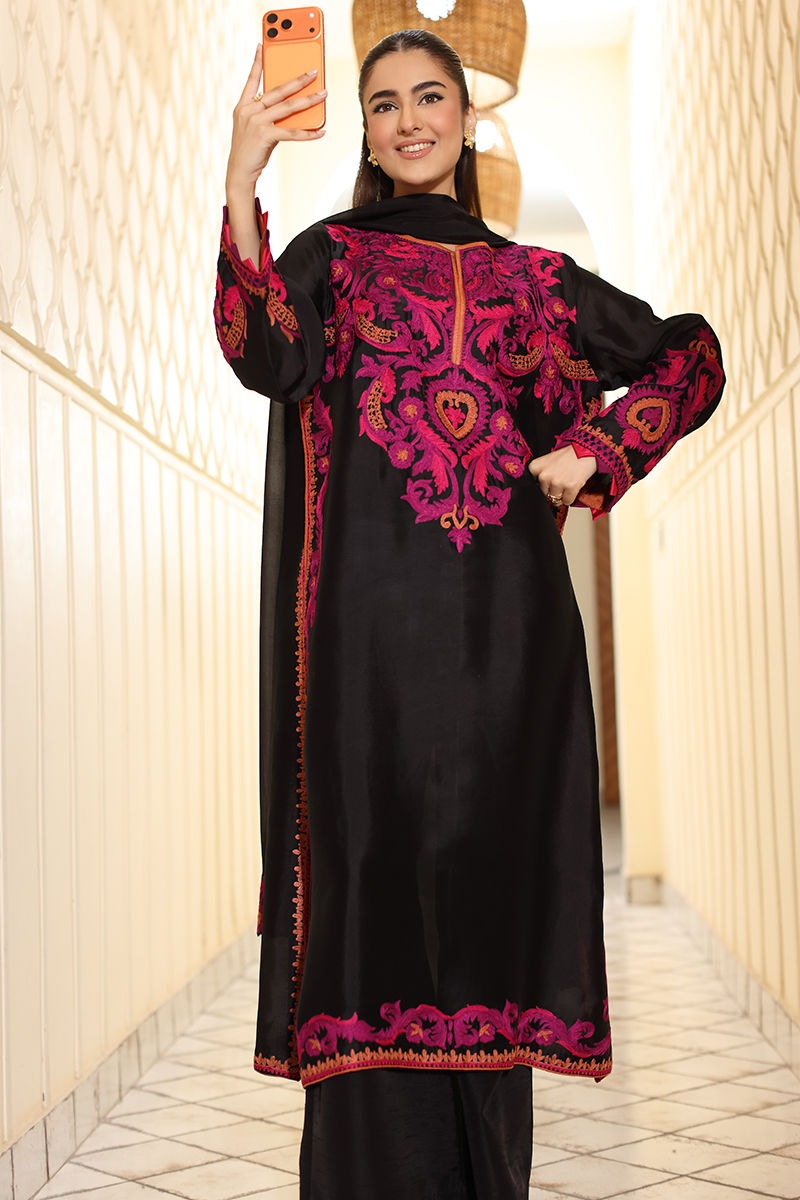 Nisa | 3-Piece Embroidered Unstitched Summer Suit