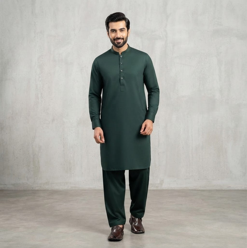 Classic Men's Wash & Wear Shalwar Kameez Fabric