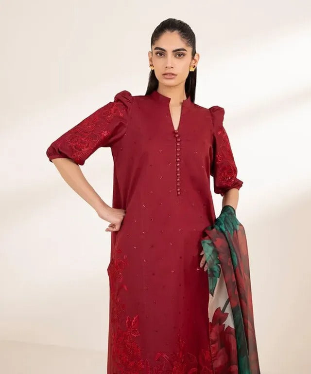 Sapphire | 3-Piece Embroidered Unstitched Summer Suit