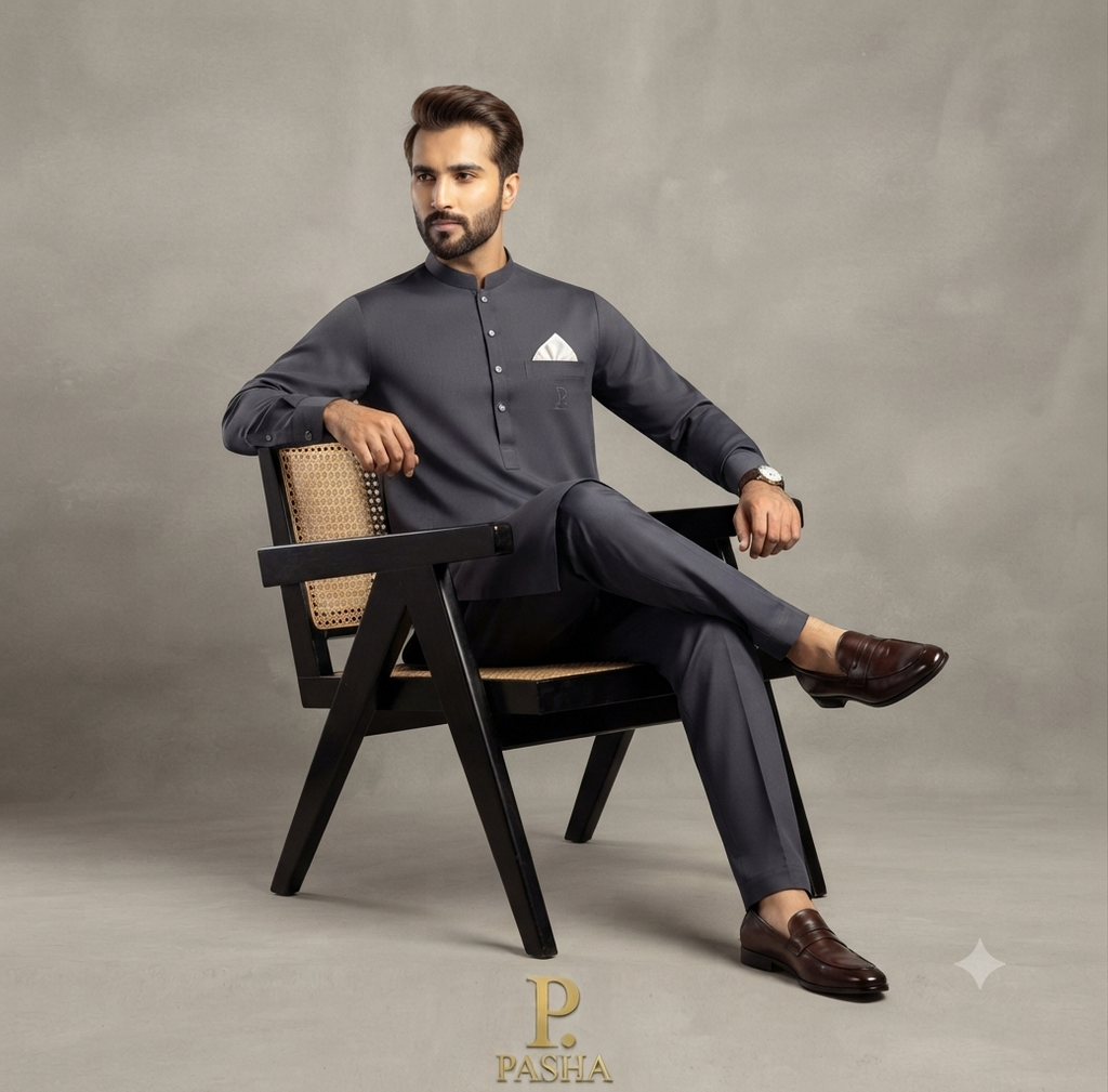 Pasha Classic Wash & Wear Men's Ensemble