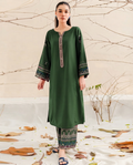 Elegant Floral Motif Festive Suit