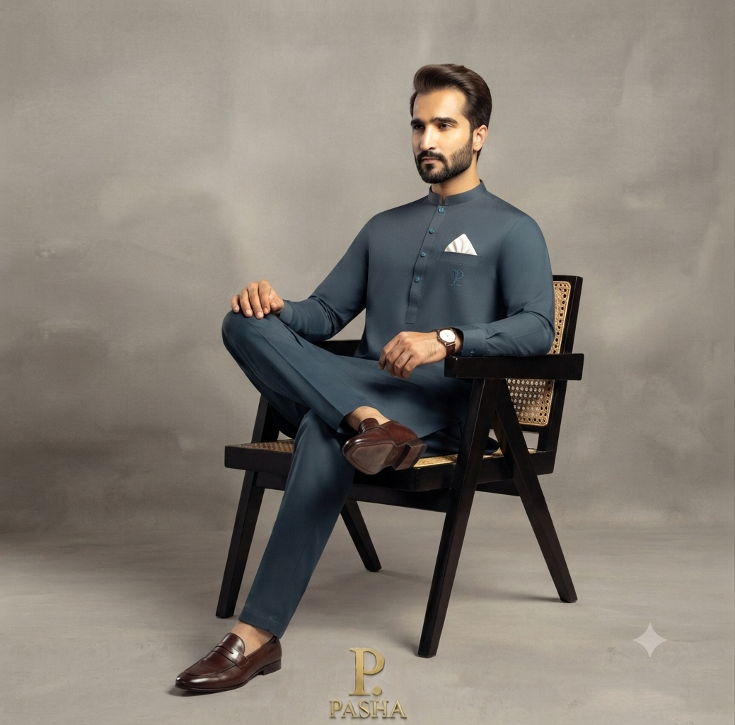 Pasha Classic Wash & Wear Men's Ensemble