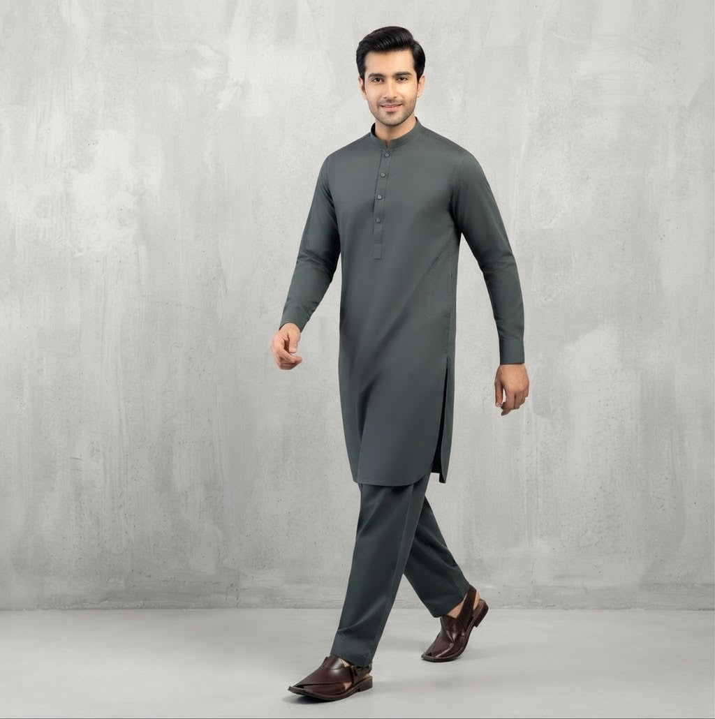 Premium Wash & Wear Men's Shalwar Kameez Fabric