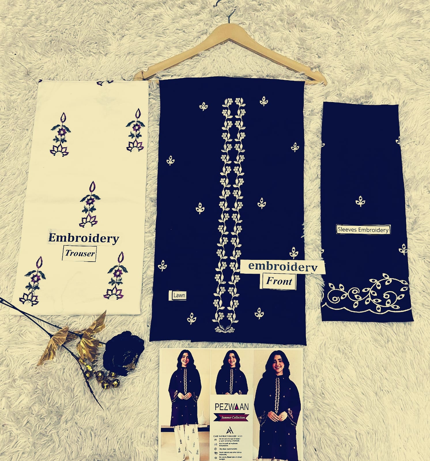 Luxury Heavy Embroidered Festive Suit | Heirloom Collection