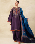 Elegant Floral Motif Festive Suit