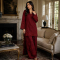 Nisa | 2-Piece Embroidered Unstitched Summer Suit