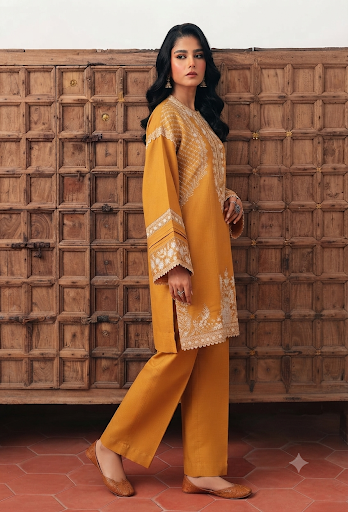 Luxury Heavy Embroidered Festive Suit | Heirloom Collection