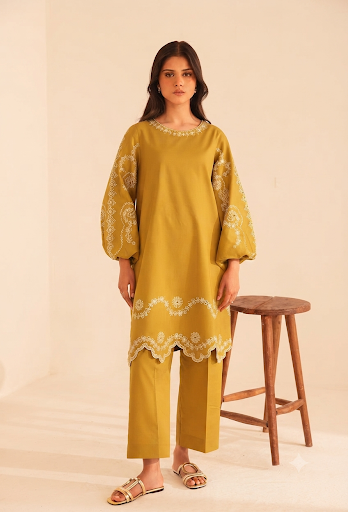 Luxury Heavy Embroidered Festive Suit | Heirloom Collection
