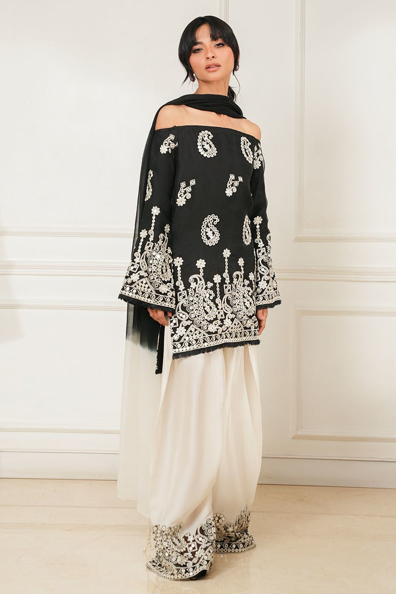 Nisa | 3-Piece Embroidered Unstitched Summer Suit