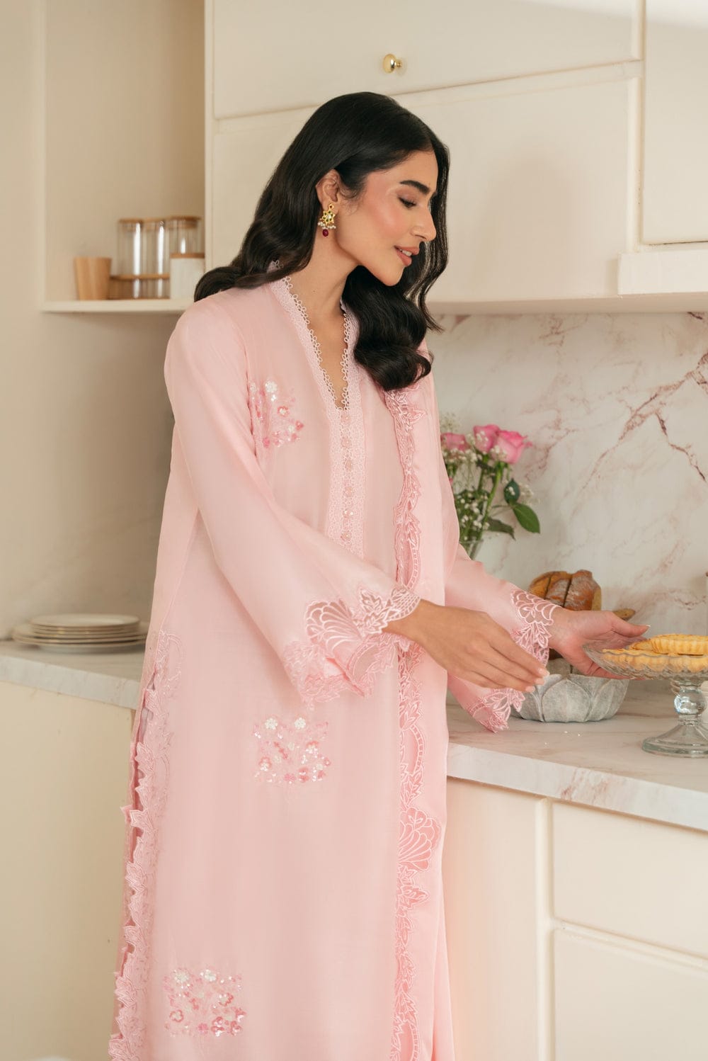 Nisa | 3-Piece Embroidered Unstitched Summer Suit