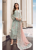 Maria B | 3-Piece Embroidered Unstitched Fancy Organza Suit