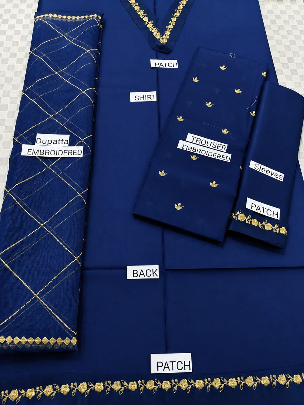 Baroque | 3-Piece Sequence Embroidered Unstitched Summer Suit