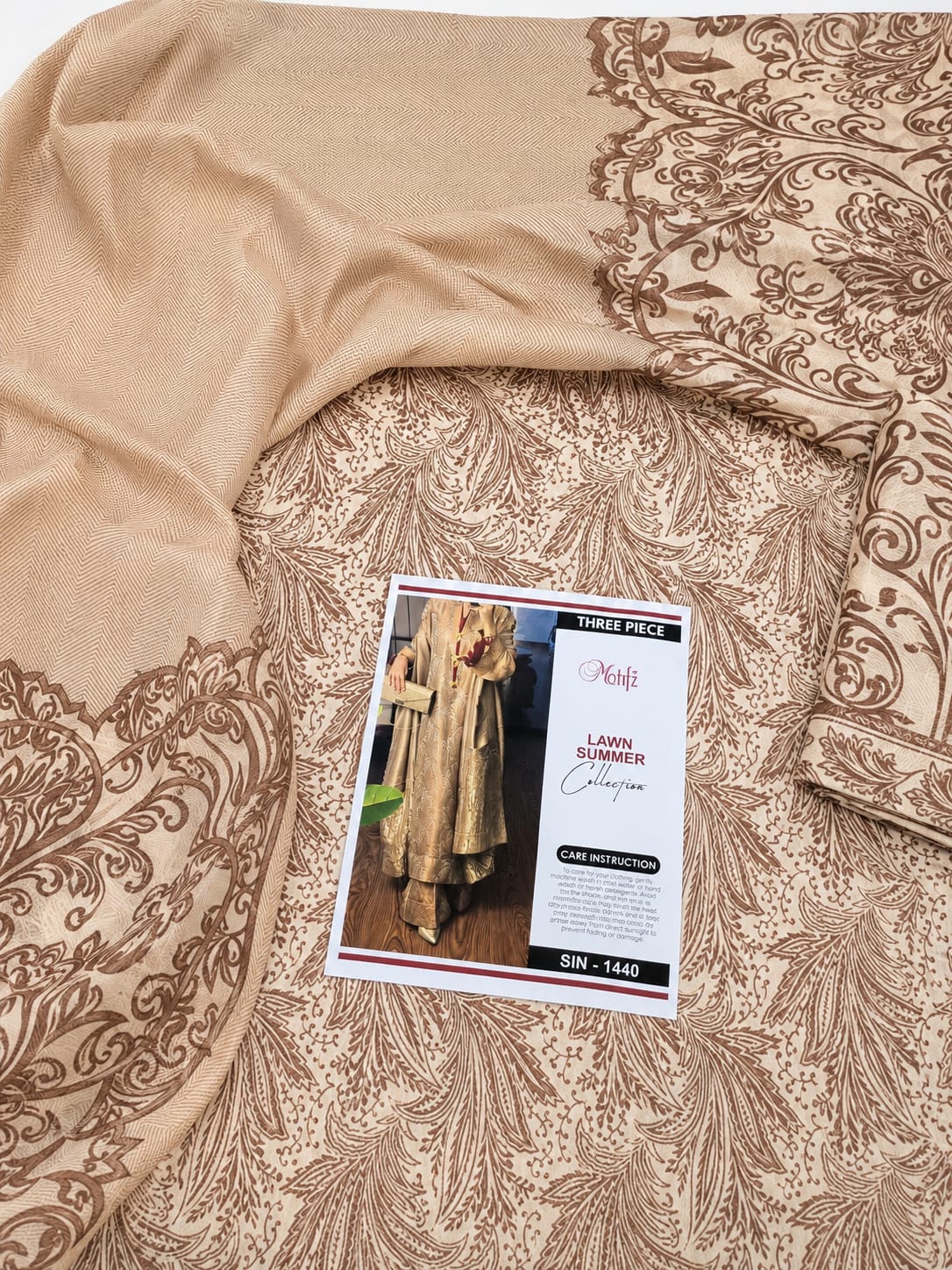 Baroque | 3-Piece Printed Unstitched Swiss Lawn Suit