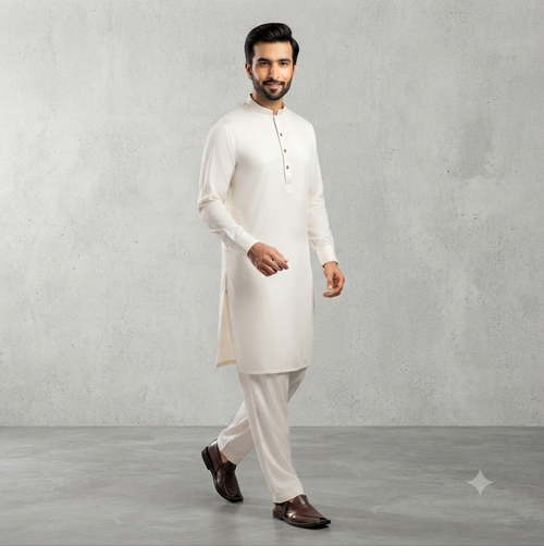 Classic Men's Wash & Wear Shalwar Kameez Fabric