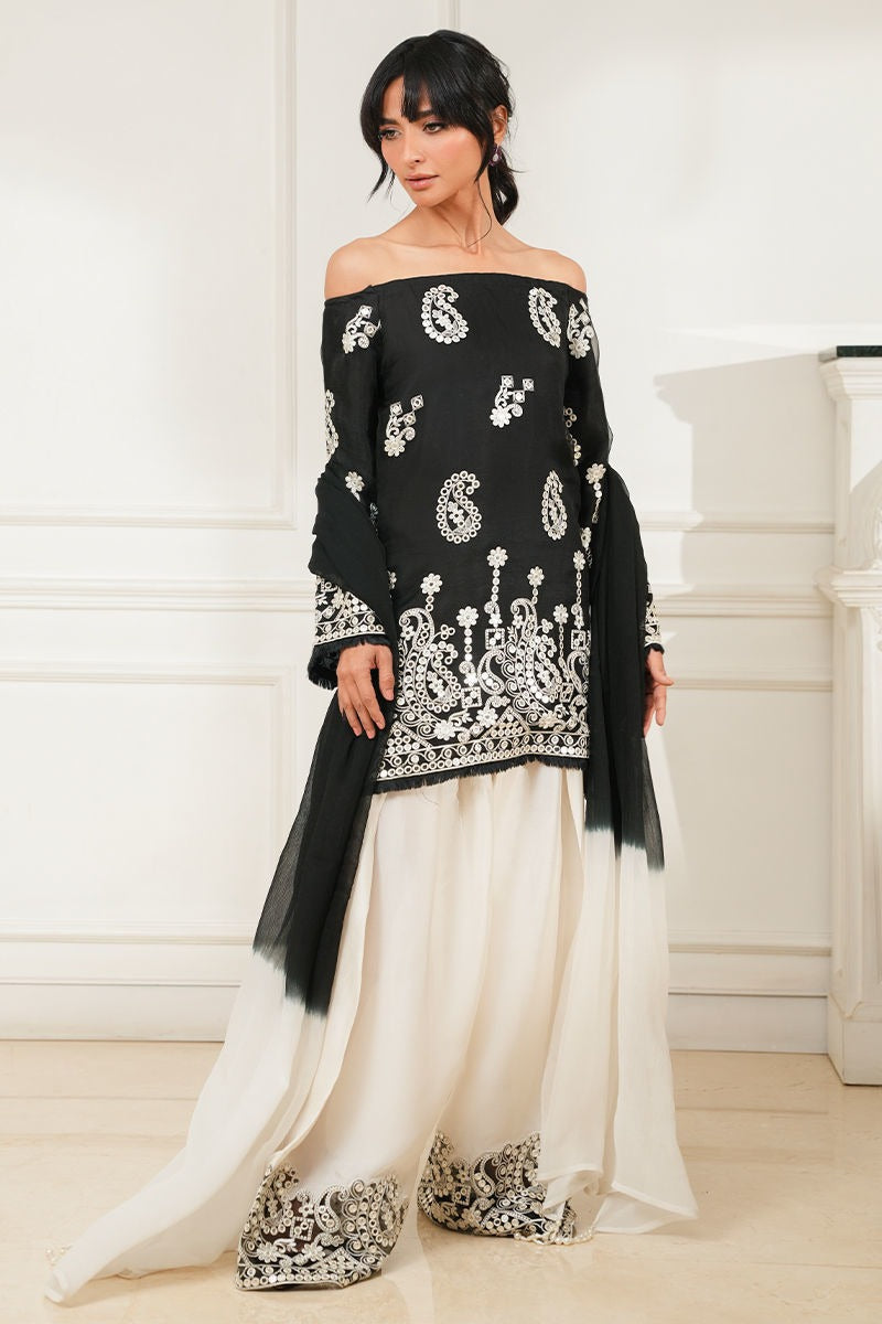Nisa | 3-Piece Embroidered Unstitched Summer Suit